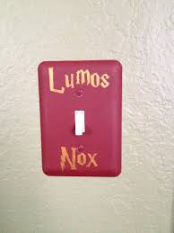 I Hand Painted This Harry Potter Light Switch Cover Custom Harry Potter Harry Potter Light Harry Potter Nursery