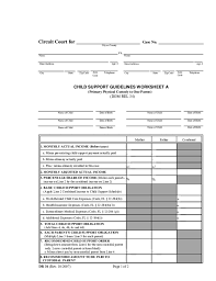 Modify Child Support Petition Or Motion Maryland Free Download