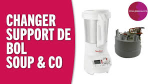 Comment Changer Le Support De Bol Du Soup Co Moulinex Soup Co Moulinex Bol
