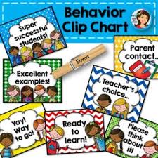 Behavior Clip Chart Retro Secondgradesquad Com