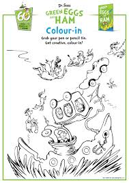 Is the perfect gift to celebrate our special milestones! Green Eggs And Ham By Dr Seuss Colouring In By Harpercollinschildrens Issuu