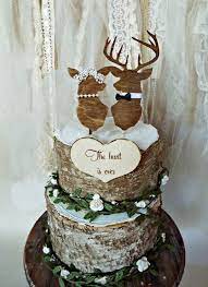 Deer Wedding Buck And Doe Wedding Cake Topper Deer Lover Bride Etsy Hunting Wedding Cake Hunting Wedding Cake Toppers Grooms Cake Hunting