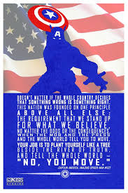 Throughout his adventures, he has some great lines. Captain America Quotes And Sayings Quotesgram