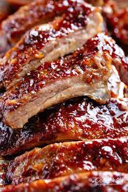 Barbecue Ribs Cafedelites Com Bbq Recipes Ribs Baked Bbq Ribs Ribs Recipe Oven