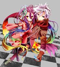 Riku X Shuvi De No Game No Life Jogo Da Vida Anime Imagem De Anime