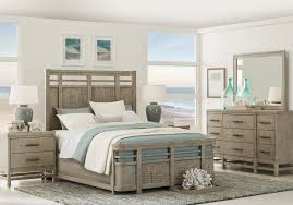 Cindy Crawford Home Golden Isles Gray 5 Pc King Panel Bedroom King Bedroom Sets Contemporary Bedroom Furniture Sets King Size Bedroom Furniture Sets