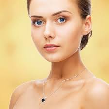 1/2ct Black Diamond Pendant in 14k White Gold