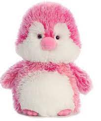 11 Fizzles Punch Pink Penguin Plush Stuffed Animal Toy New Plush Stuffed Animals Pet Toys Animals