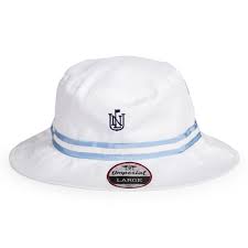 Nlu Crest Performance Bucket White W Light Blue Ribbon No Laying Up