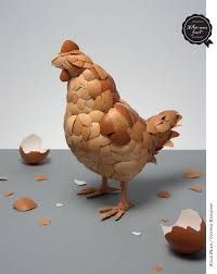 Eat Design With Food By Eiga Yatzer Chicken Art Egg Art Recycled Art