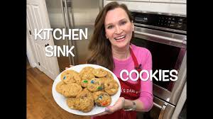 And this recipe calls for everything but the kitchen sink! Kitchen Sink Cookies Wow Pretzels Potato Chips Chocolate Chips And More This Is The Cookie Youtube