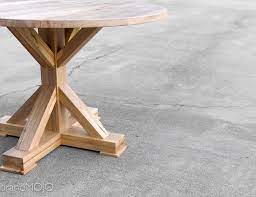 Mission dining table pedestal kit 205751 favorite. Hand Made Round Reclaimed Pedestal Dining Table By Brandmojo Interiors Llc Custommade Com