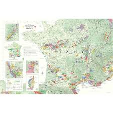 De Long S Wine Map Of France Wine Regions