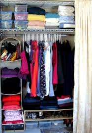 Another way to save hanging space is with a set of chrome closet organizers that'll make you realize your closet is much bigger than it actually is. Top 5 Tips On How To Organize Your Small Space Fast Apartment Hacks Organization Bedroom Closet Hacks Organizing