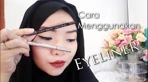 Cara Menggunakan Eyeliner Make Over Wardah Cikal Ananda Youtube