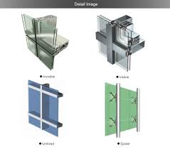 A wide variety of double wall system options are available to you, such as project solution capability, design style, and open style. Aluminum Curtain Wall System Double Glass Curtain Wall China Aluminium Aluminum Made In China Com