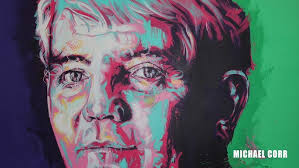 Jim Adamson NCR Dundee Art Mural by Michael Corr