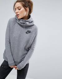 Black And Grey Nike Hoodie Love This From Asos Nike Pullover Hoodie Womens Fashion Casual Sporty Nike Outfits