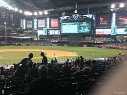 Chase Field Section 117 Arizona Diamondbacks