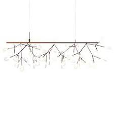 For taller ceilings, add 3 inches for every extra foot of ceiling height over 8 feet will work. Linear Dining Chandeliers Dining Room Linear Lighting Lumens