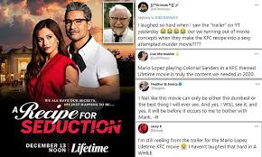 Twitter Is Left In Stitches Over Lifetime S Kfc Inspired Movie Starring Mario Lopez