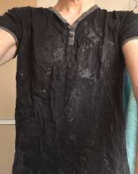 Cum stained shirt