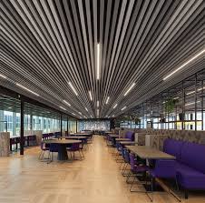 Textile Ceilings Architecture Acoustic Baffles Suspended Ceiling Systems