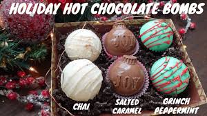 The ornament can always be reused in the future, so it's a no waste gift idea! Hot Chocolate Bombs For The Holidays Youtube