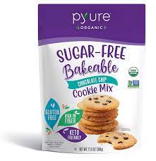 Nutritional information, diet info and calories in sugar free cookies from gullon. Amazon Com Organic Chocolate Chip Cookie Mix By Pyure Sugar Free Keto Low Carb Bakeables Makes 16 Cookies Grocery Gourmet Food