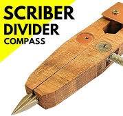 Craftsman's Marvel: Building the Perfect Compass Scriber / Divider  Mechanism #diytools #woodworking