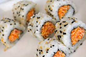 Top 10 Super Easy Recipes For Sushi Fans Top Inspired Sushi Roll Recipes Crab Sushi Roll Spicy Crab Sushi Roll Recipe