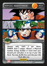 Dragon Ball Z Heroes Villians Rare Cards