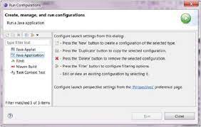 Maybe you would like to learn more about one of these? Eclipse Run Configuration Tutorialspoint