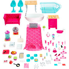 Barbie Estate Dreamhouse Playset With 70 Accessory Pieces Walmart Com Barbie Dream House Barbie Doll Accessories Barbie Sets