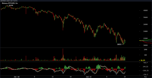 Market price $56,900.97 usd the average usd market price across major bitcoin exchanges. Crypto Markets Suffer Heavy Losses Bitcoin Price Sinks More Than 25 In 24 Hours Market Updates Bitcoin News