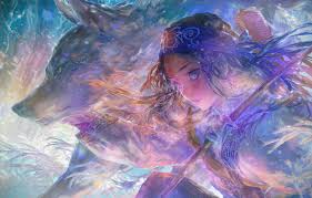 0 wallpapers and 41 scans. Wallpaper Girl Wolf Beast Golden Kamuy Images For Desktop Section Syonen Download