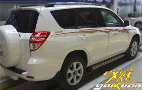 New Car Body Side Sticker Decal Garland Deco Sticker Lighting Type For Toyota Rav4 Xa30 Toyota Vanguard Lwb 2009 201 Toyota Vanguard Exterior Accessories Rav4