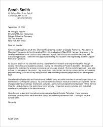 Free 6 Sample Engineering Cover Letter Templates In Pdf
