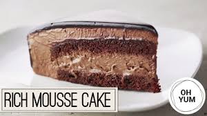 How To Bake Chocolate Mousse Cake Anna Olson Youtube Chocolate Mousse Cake Chocolate Mousse Cake Recipe Chocolate Mouse Cake