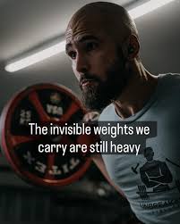 Embracing Inner Strength in the Face of Life's Invisible Weights