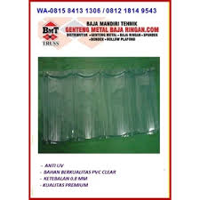 Selain harga genteng metal pasir sangat murah dan terjangkau berikut ini kelebihan dan keuntungan yang anda dapat jika menggunakan atap. Jual Genteng Metal Transparan 1x4 Daun Pt Dara Mitra Internusa Jakarta Indotrading