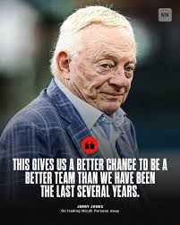 Cowboys owner Jerry Jones says his team will be better off without Micah  Parsons.