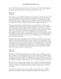 Aug 23, 2020 · a sample letter of recommendation is a sample of a letter of support that proves the merit of a person. Sample Scholarship Application Essays Templates At Allbusinesstemplates Com