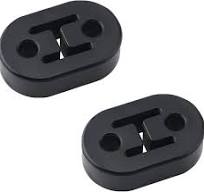 Kettion 2 Stücke Auto Auspuff Aufhänger, Auto Auspuffhalter, Auto Gummi  Auspuff, Universal Auto Gummi Auspuff Halterung für alle Fahrzeuge geeignet  2 ...