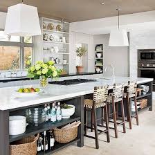 90 Different Kitchen Island Ideas And Designs Photos Kitchen Island Designs With Seating Kitchen Island With Seating Kitchen With Long Island