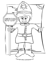 37+ cop coloring pages for printing and coloring. Police Officer Free Coloring Pages For Kids Printable Coloring Home