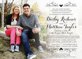 Wedding Invitations Lds Wedding Invitations Utah Wedding Invitations Lds Wedding