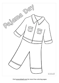 Dressing in your pjs trying to match your personalities are people who are extraordinarily to obsessed on the way they look. Pajama Day Coloring Pages Free Fashion Beauty Coloring Pages Kidadl