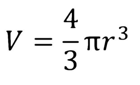 Volume Of A Sphere Volume Of A Sphere Formula High School Math Math Help Math Lessons