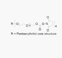 4ARM PEG Succinimidyl Carbonate
